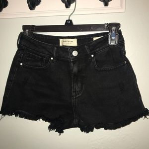 PacSun High Rise Denim Shorts